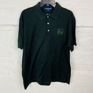 Port Authority embroidered MTS the art of seating Black Polo size XL